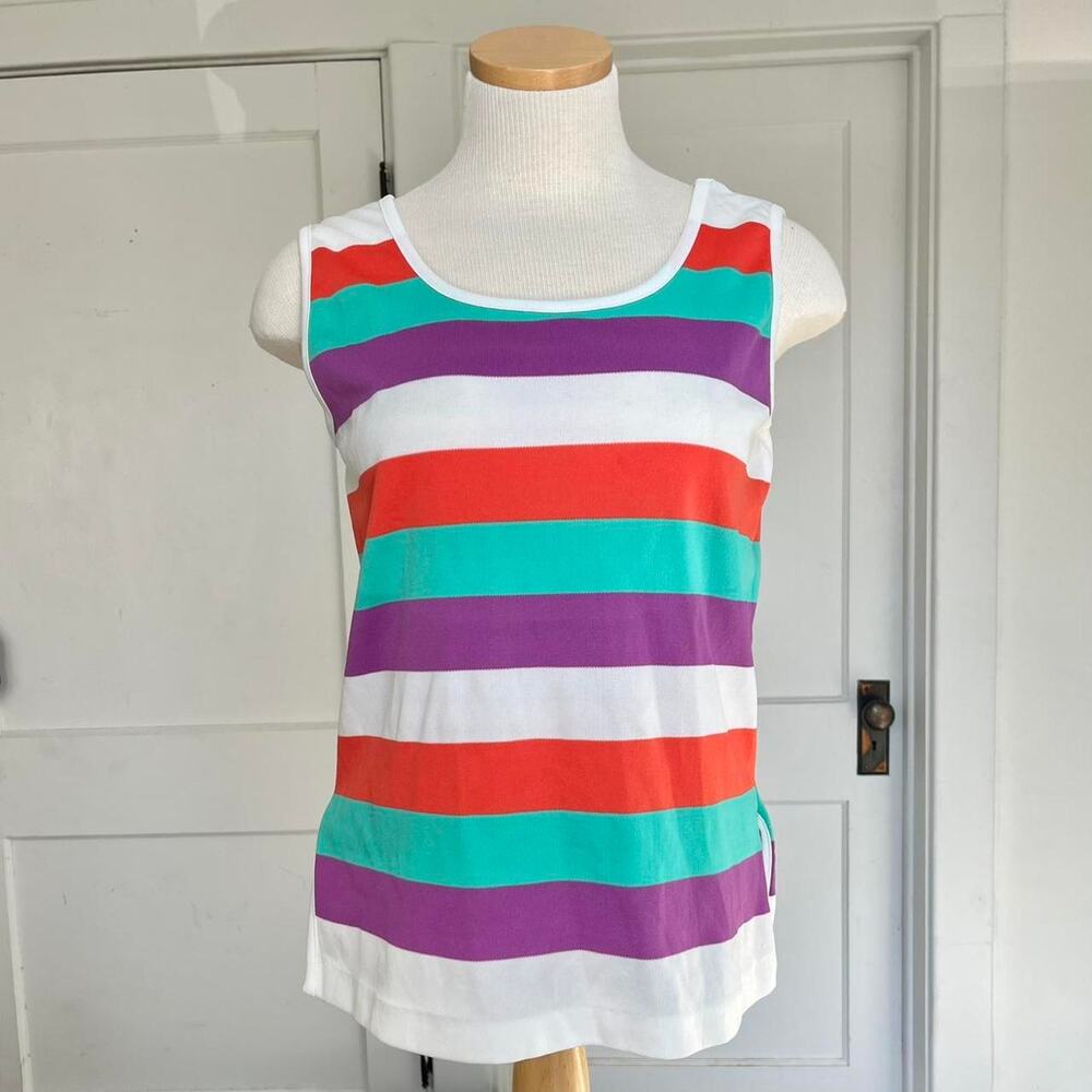 Vintage devon striped tank in